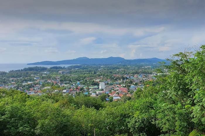 viewpoint of Bang Tao Phu Pha View