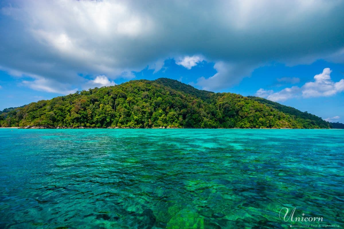 clear water surin island