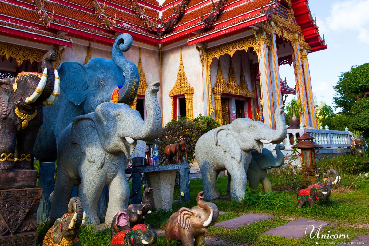 Phuket city temple