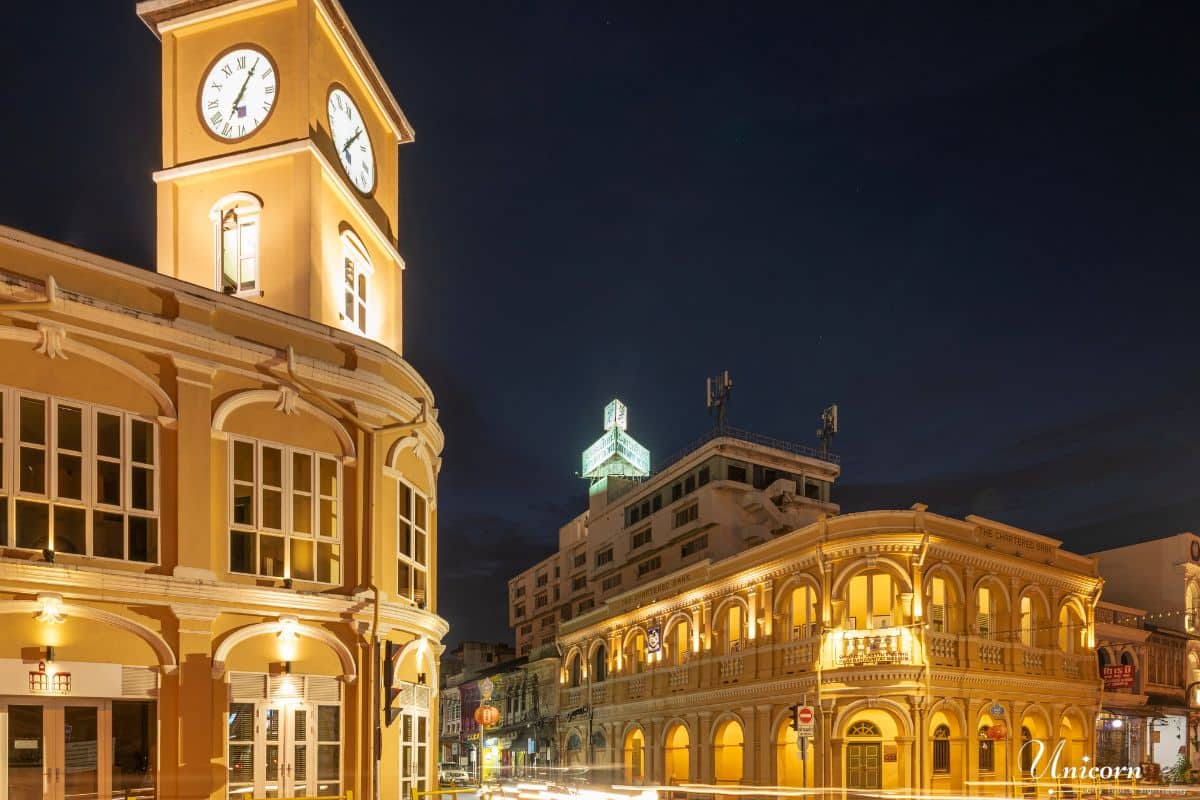 Night view Old town