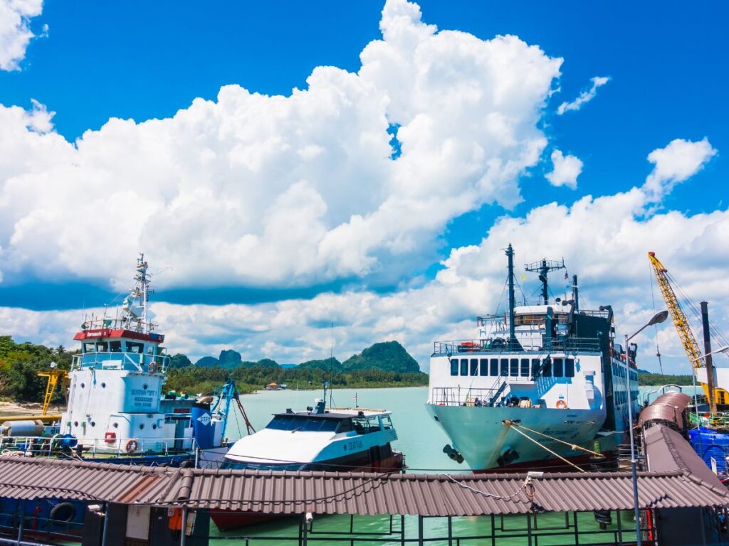 Private Transfer Phuket to Surat Thani — Travel to Donsak Pier, Khao Sok & Cheow Lan Lake Comfortably 22 Donsak Pier Thailand