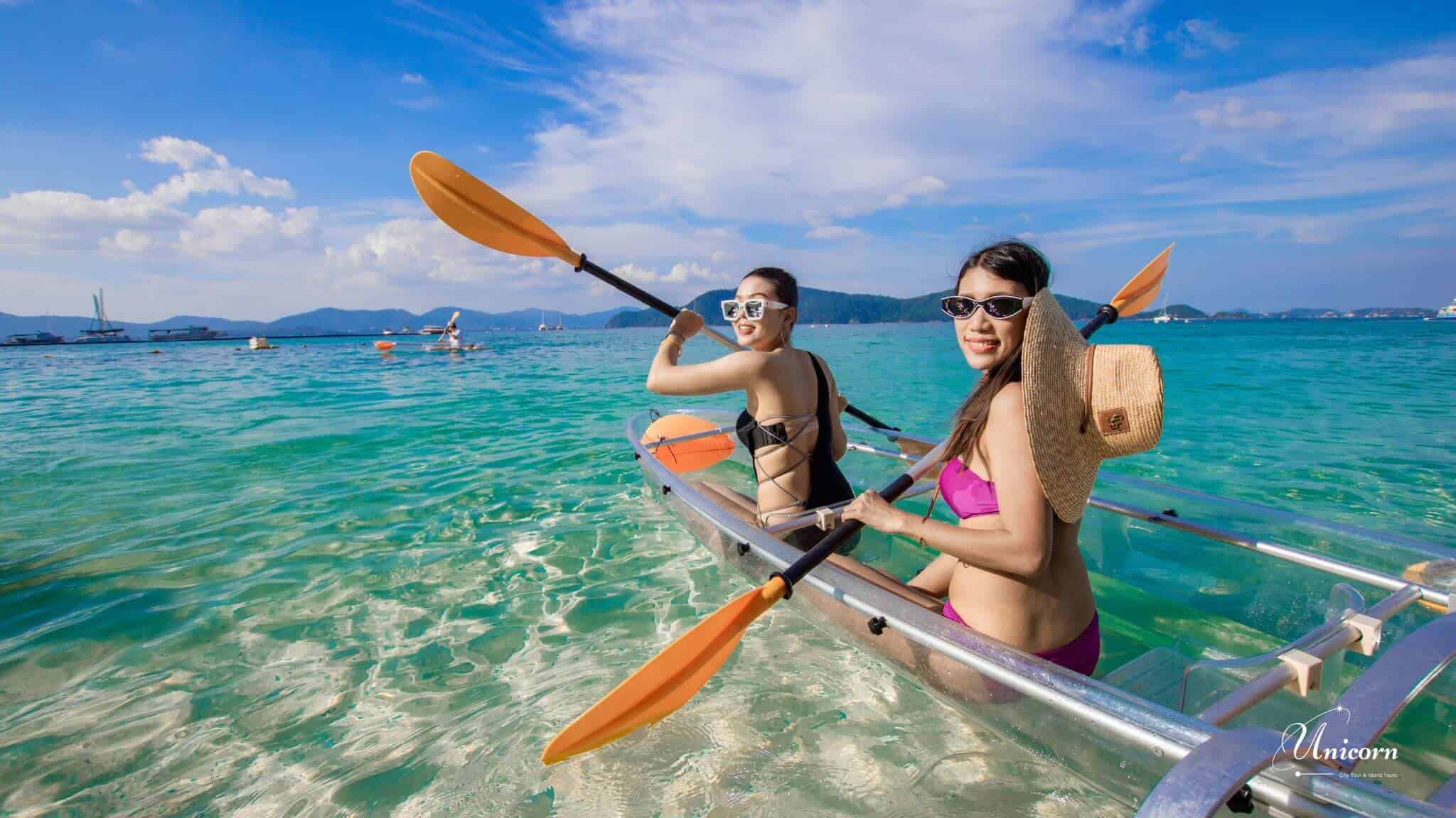 Coral Island Day Trips from Phuket to Kahung Beach (Full & Half-Day) 3 water activities coral island tour