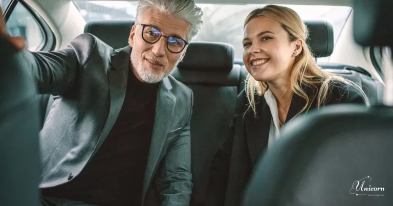 Happy tourists enjoying a relaxing and comfortable ride in a private car, showcasing a stress-free travel experience in Phuket.